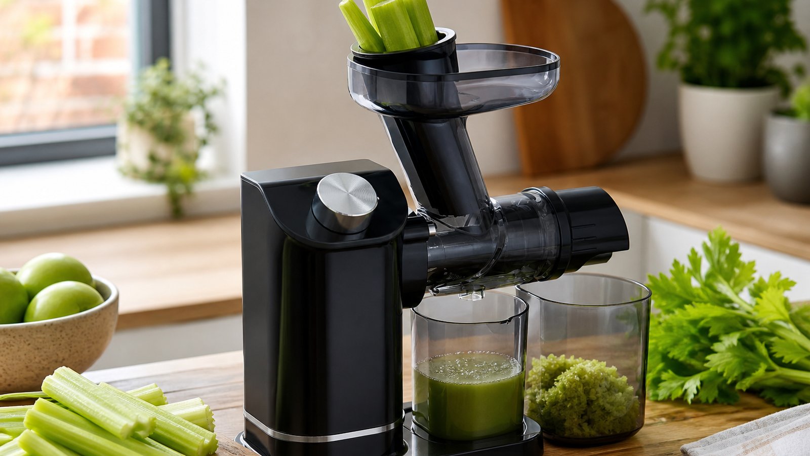 UK lifestyle photo for best juicer for celery juice uk